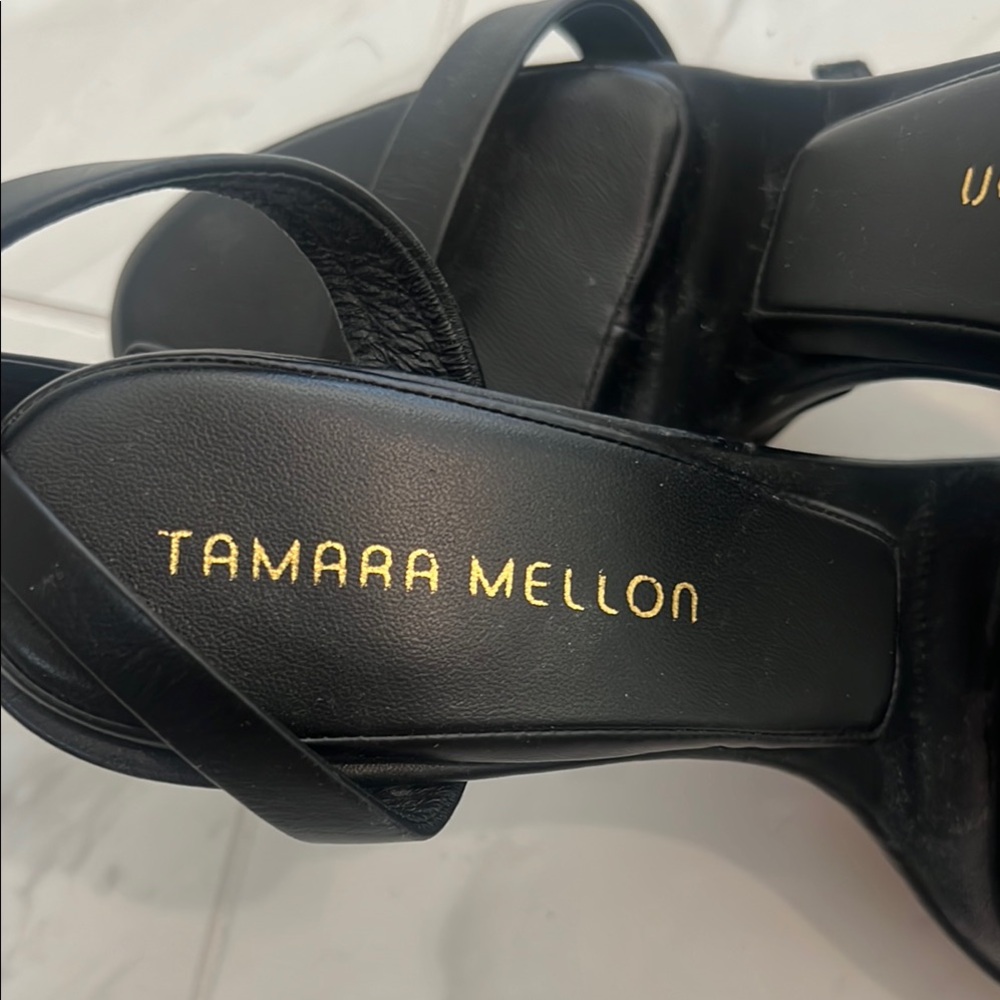 Tamara Mellon Elegant Black Heels - Picture 7 of 7